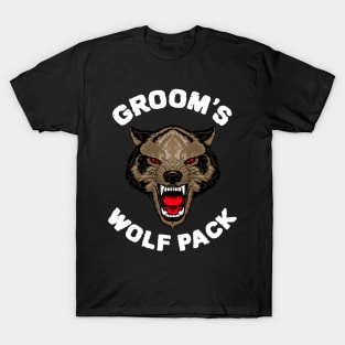 Groom's Wolf Pack T-Shirt